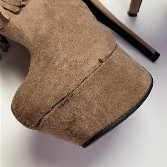 Fringe Ankle Boots - Picture 6 of 7
